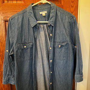 Croft & Barrow Jean Shirt